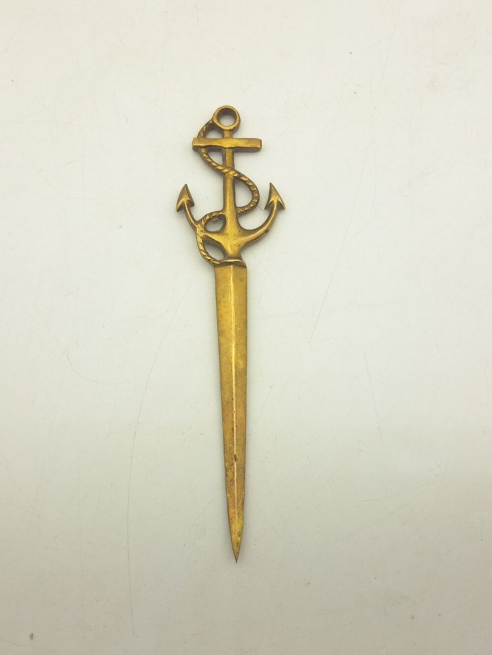 Brass Anchor Letter Opener